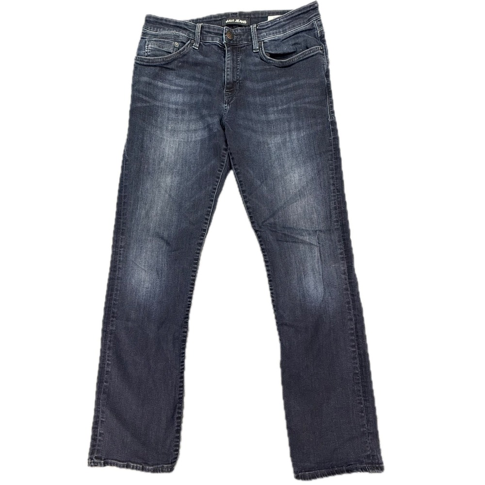 Mavi Jeans Matt Jeans Mens 31/32 Dark Blue Relaxed Straight Leg Denim 0033715171